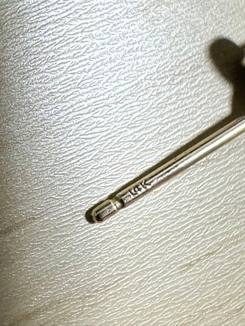 【入手困難】クロムハーツ タイニースタックCHクロス ドロップピアス サファイヤ