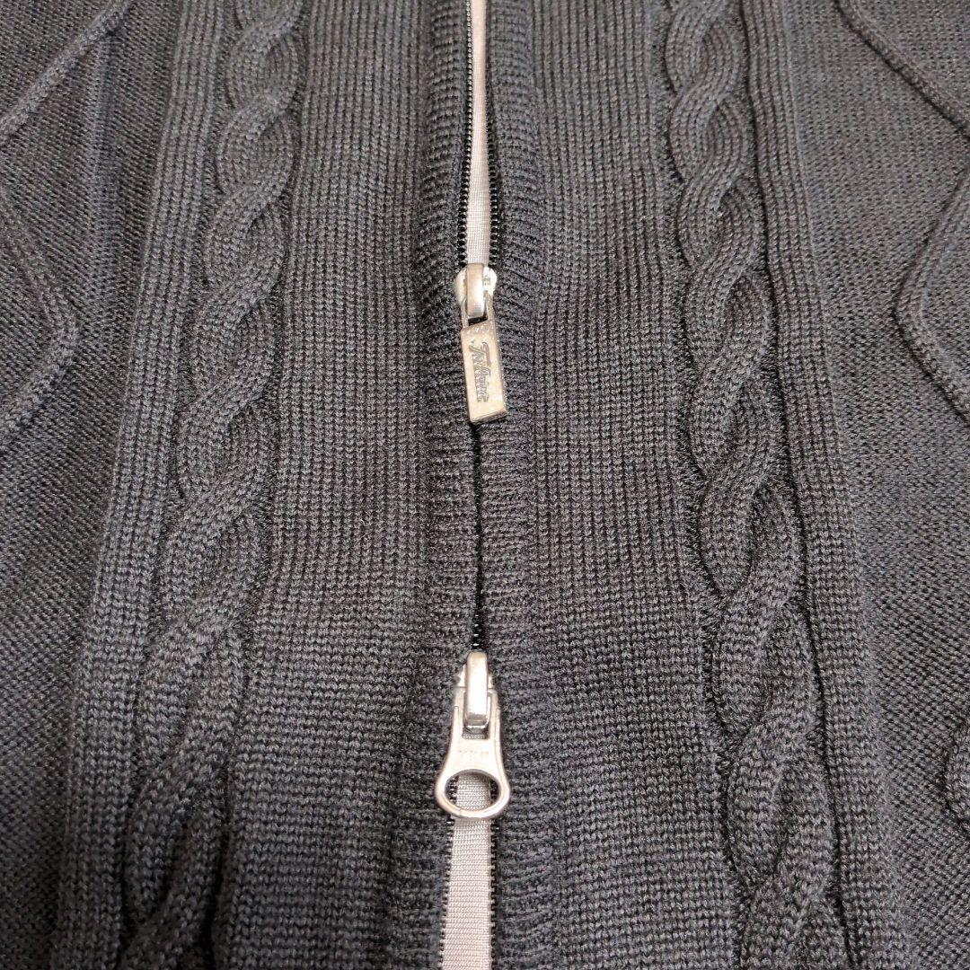 【未使用級】 タイトリスト ニット ジップブルゾン L　ゴルフ　セーター
