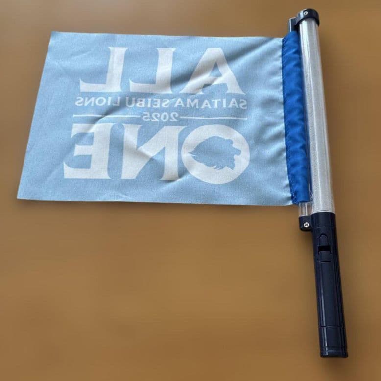 埼玉西武ライオンズ 応援フラッグ付きペンライト ALL ONE チーム