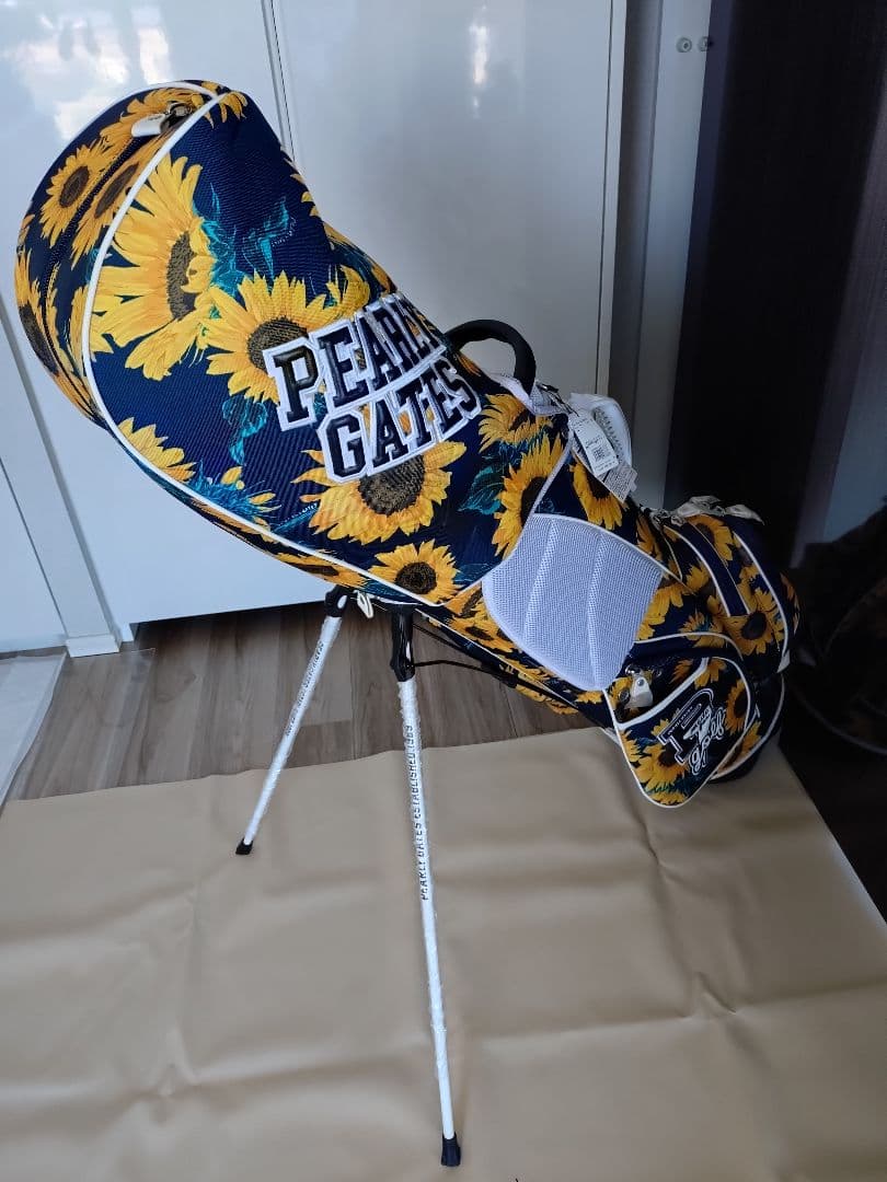 PEARLY GATES パーリーゲイツ キャディバッグ ひまわり