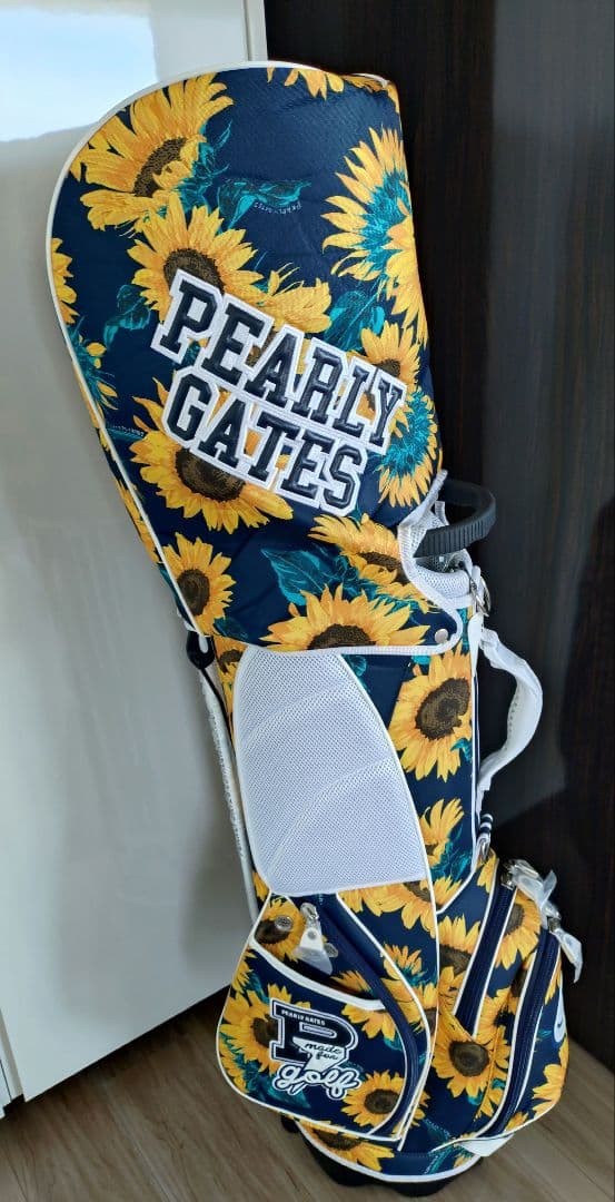 PEARLY GATES パーリーゲイツ キャディバッグ ひまわり
