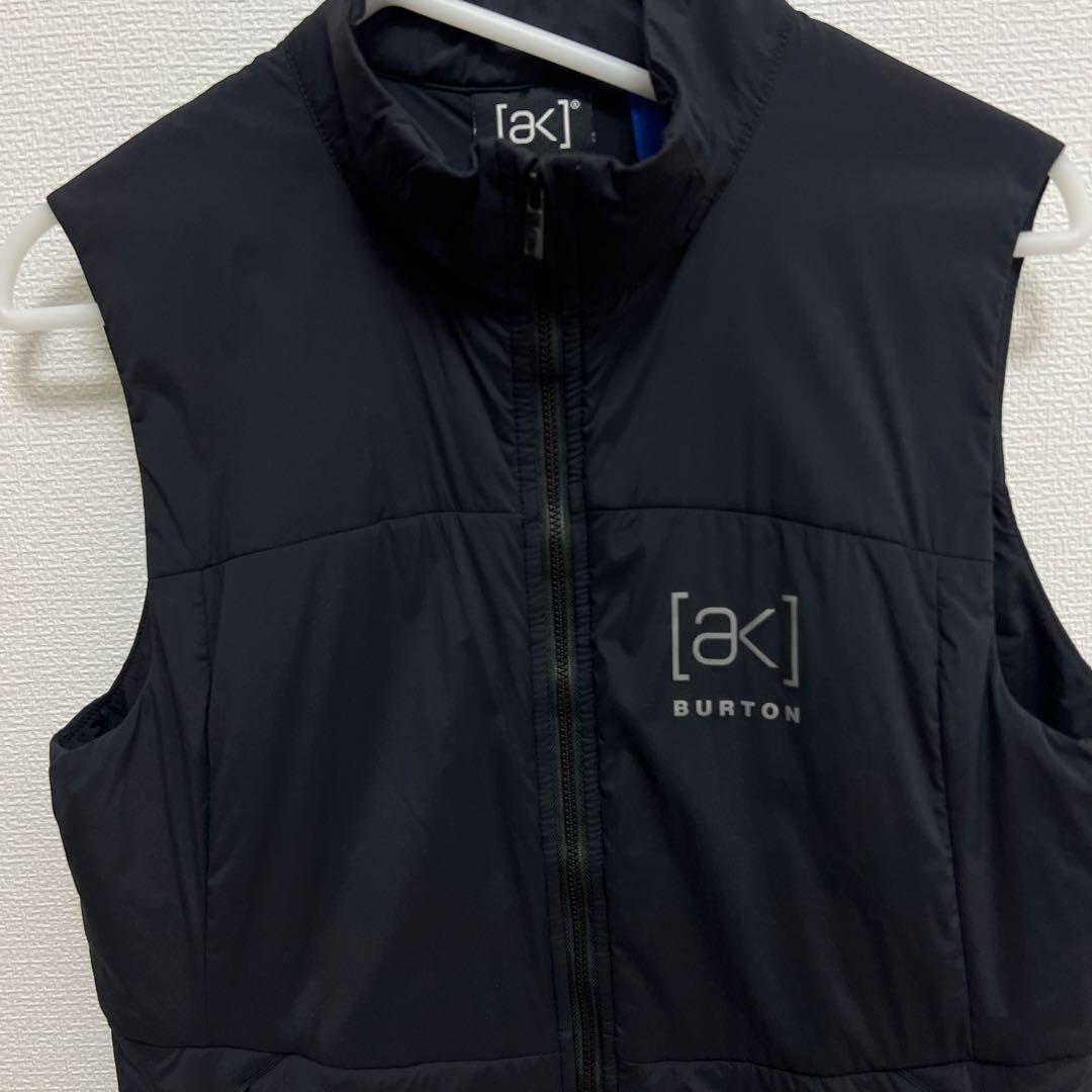 【美品】Burton [ak] ヘリウム ストレッチ インサレーテッド ベスト