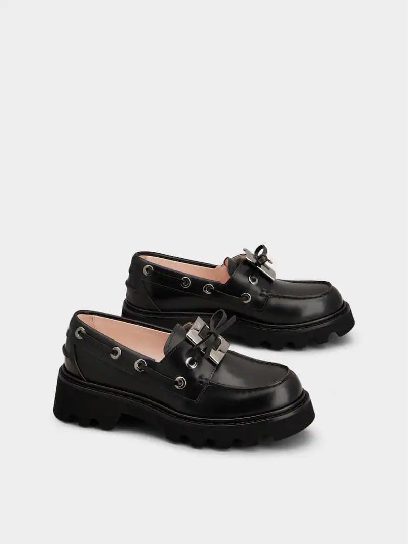 Roger vivier ヴィヴ レンジャー トラック ローファー