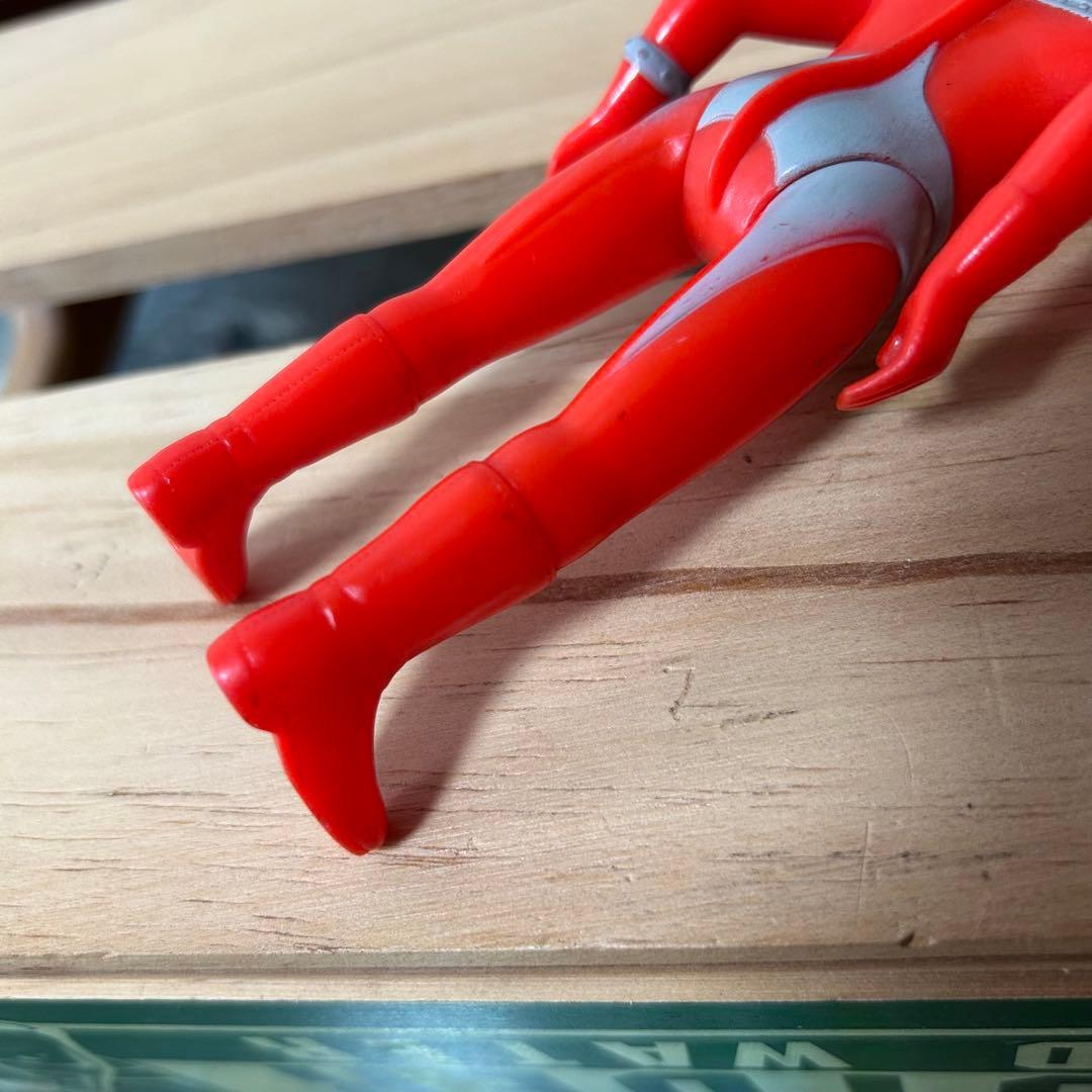 ウルトラマンタロウ　ソフビ　ブルマァク　当時物　年代物