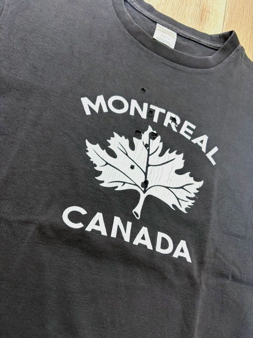 ナンバーナイン タイム期 モントリオール カナダTシャツ サイズ3