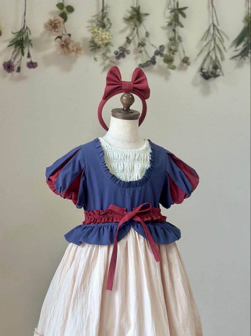 みぃNo.T501白雪姫ワンピースNo.H2503ブラウンチュチュスカート