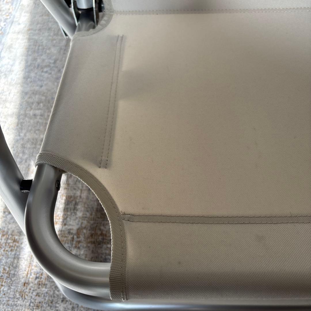 無印良品　MUJI アルミ折り畳みチェア　 2脚セット (廃盤品)