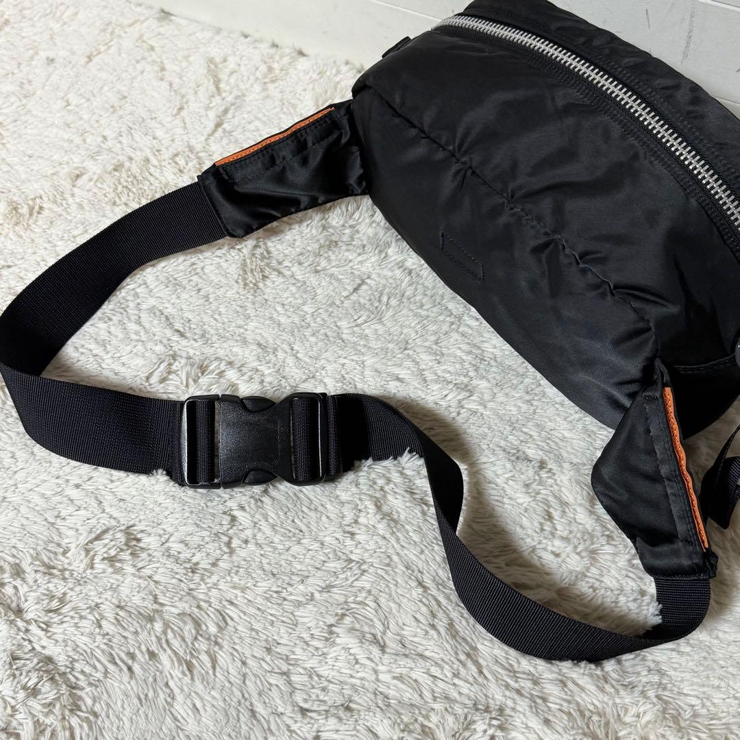 ⭐️未使用品⭐️　PORTER　TANKER　ボディバッグ　ウエストバッグ　ブラック