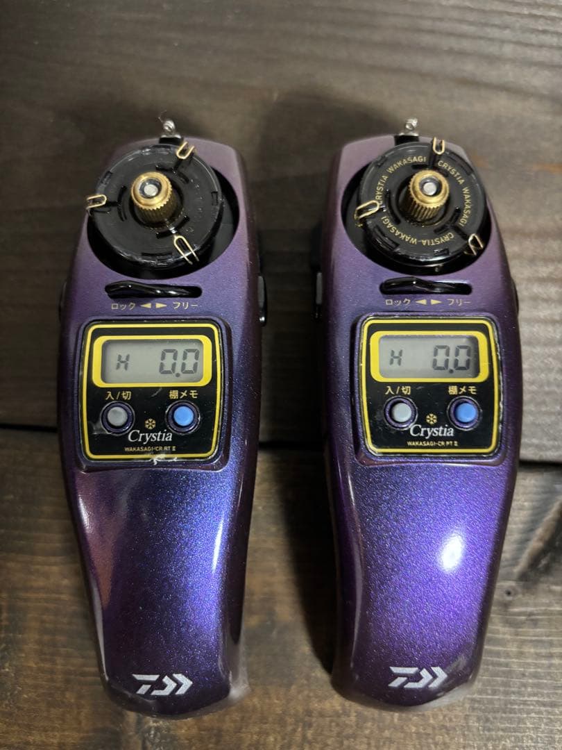 ダイワ クリスティア CR PTⅡ 電動リール　ワカサギ　公魚　２台セット