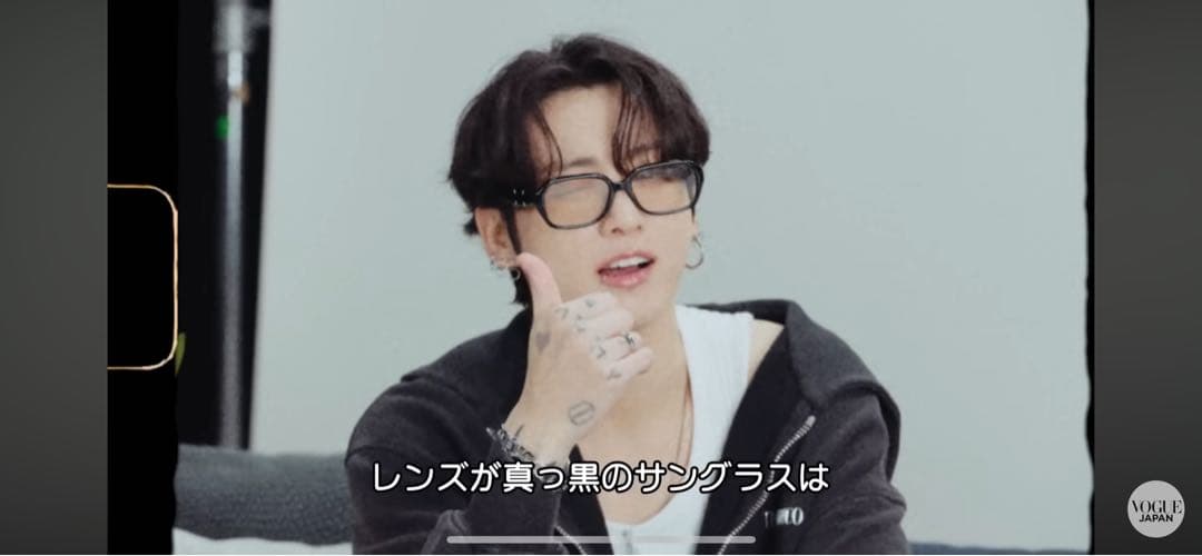 JUNG KOOK 着用 ジェントルモンスター マルジェラ ブラウン サングラス