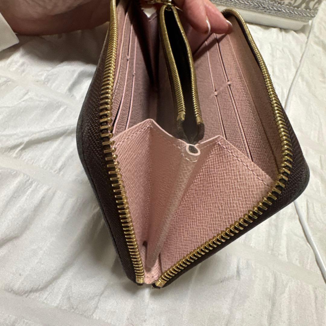 Louis Vuitton モノグラム 長財布ローズ・バレリーヌ