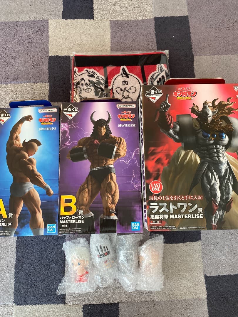 一番くじ キン肉マン バッファローマン 悪魔将軍 フィギュア 一番くじ