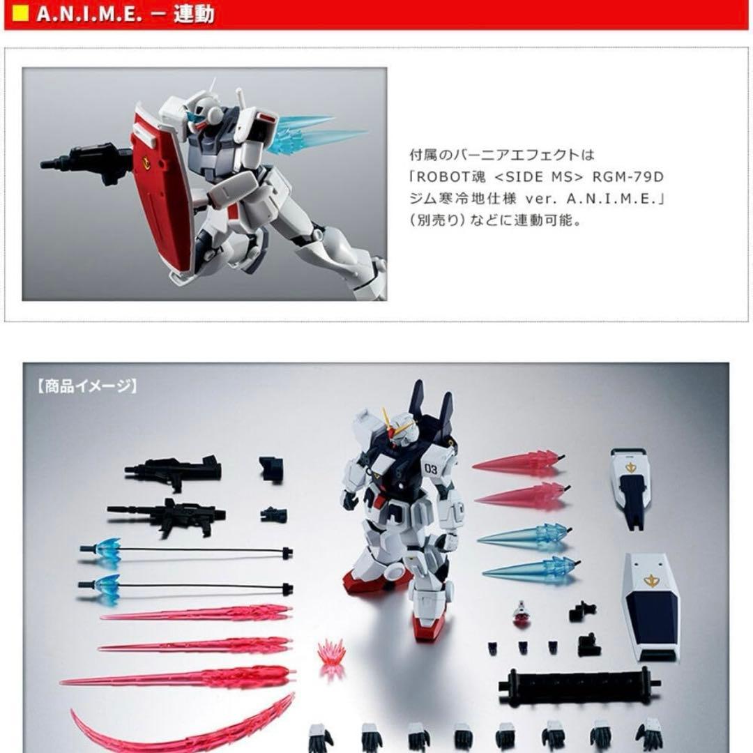 ROBOT魂 RX-79BD-3 ブルーディスティニー3号機　ロボット魂