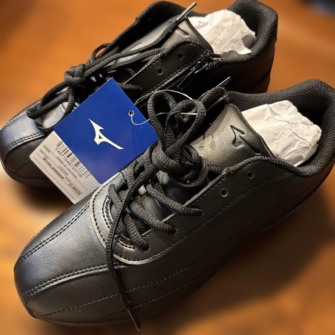 Mizuno ウォーキングシューズ　23.5 /4E ブラック レディース