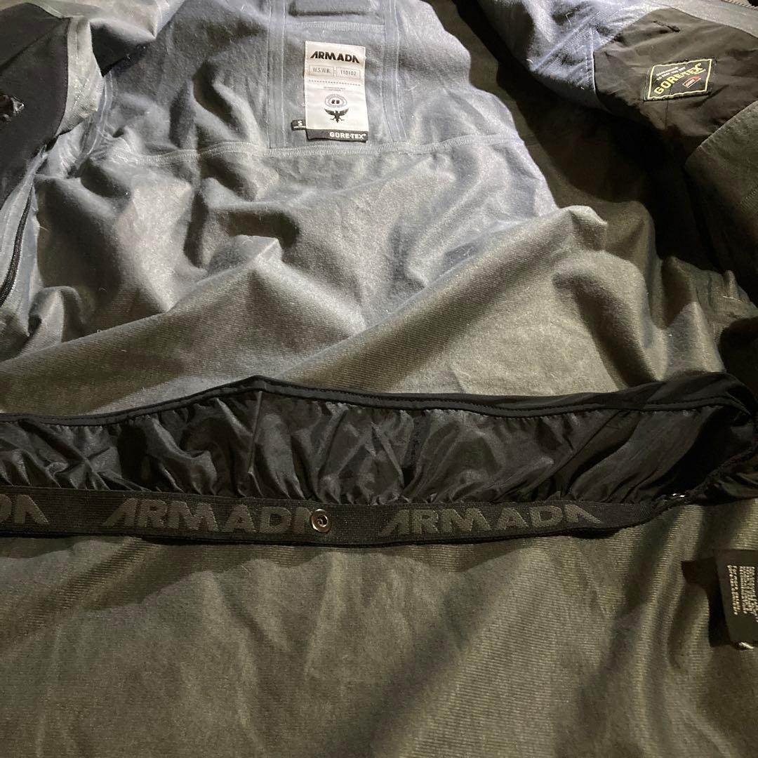 【極美品】アルマダ　スキーウェア　３Lジャケット　ゴアテックス　　RECCO　S