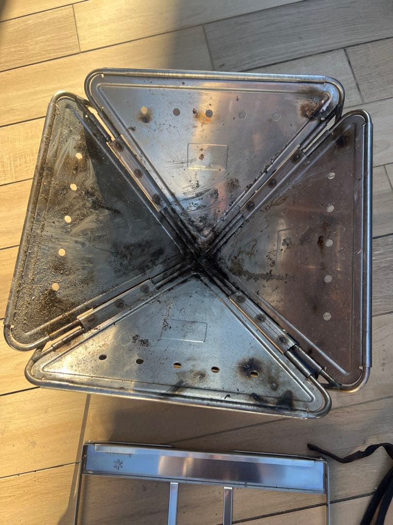 スノーピーク 焚き火台 L セット　＋グリル台