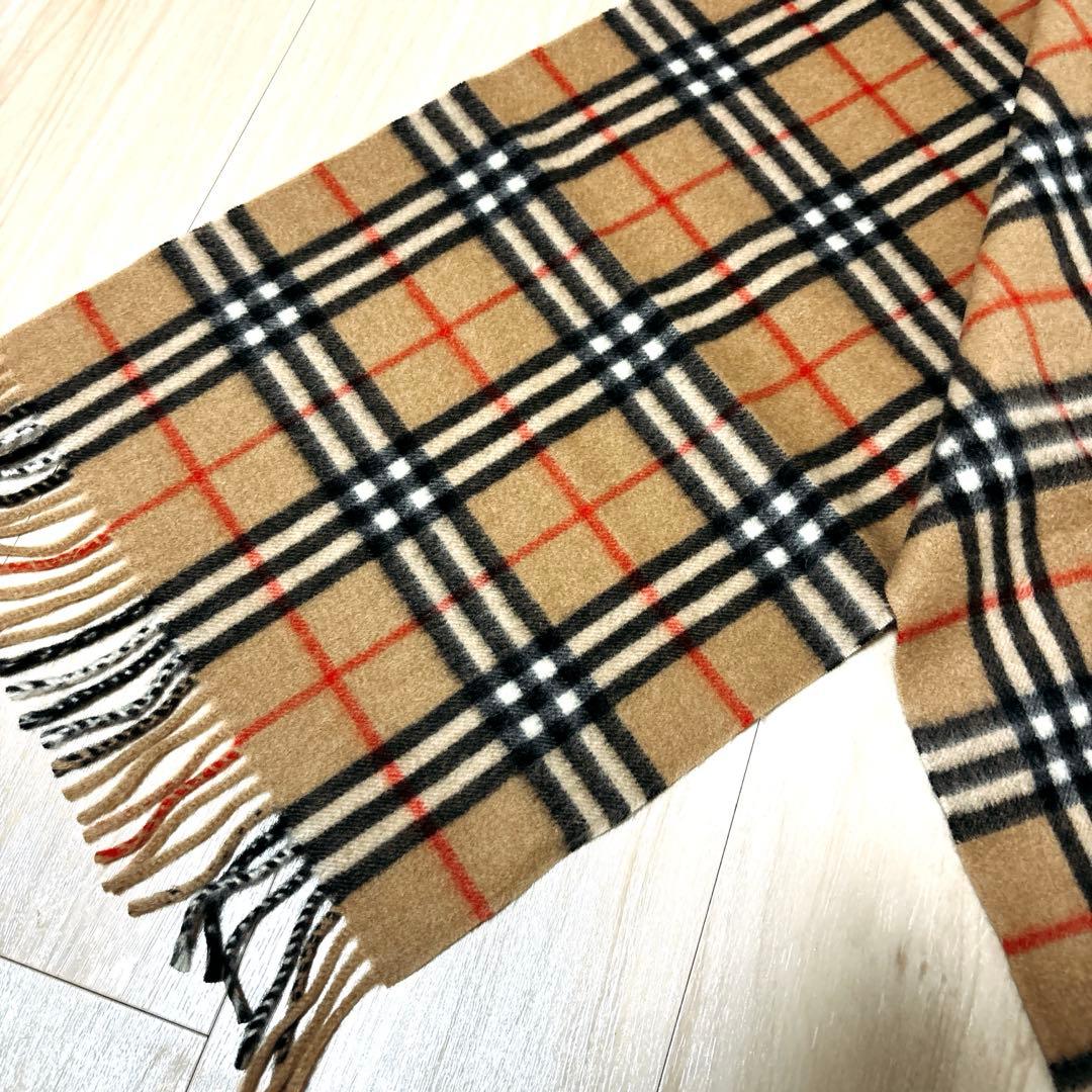 Burberrys バーバリー マフラー ノバチェック カシミア　ヴィンテージ
