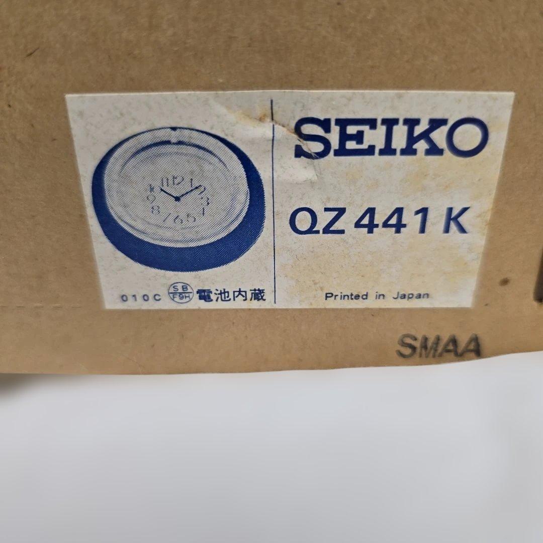 SEIKO セイコー ＱＺ４４１Ｋ セイコー クオーツ クロック 灰皿付き時計