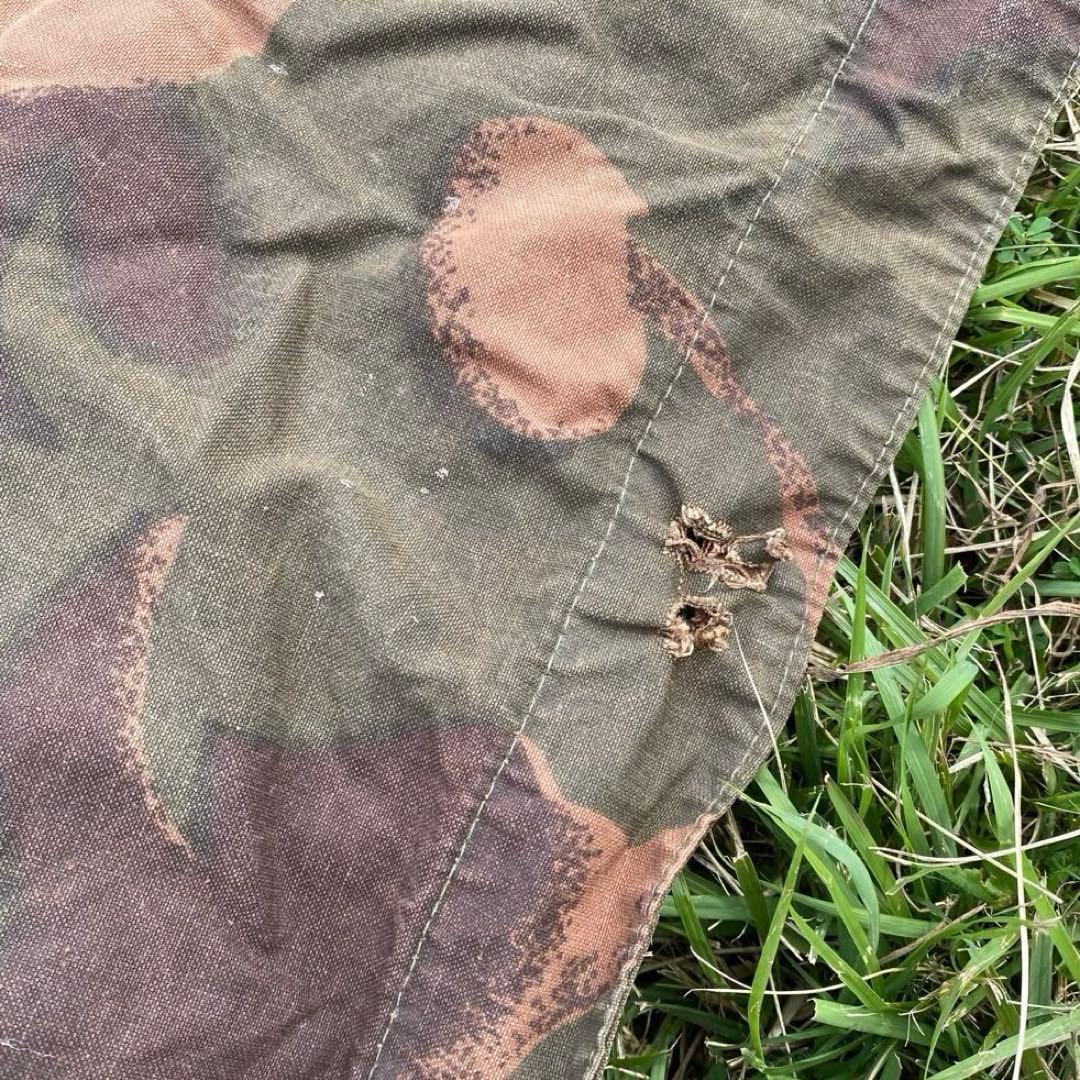 ハンガリー軍　軍幕　ポンチョ　１枚⑥　 迷彩　ハリケーンカモ　ミリタリー