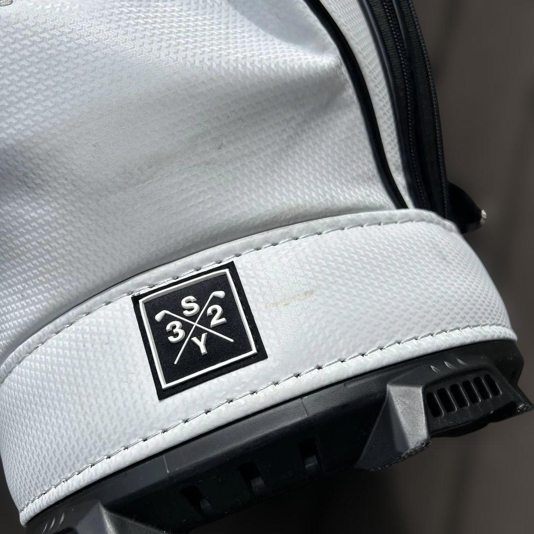 【美品】キャディバッグ SY32 BY SWEET YEARS ホワイト