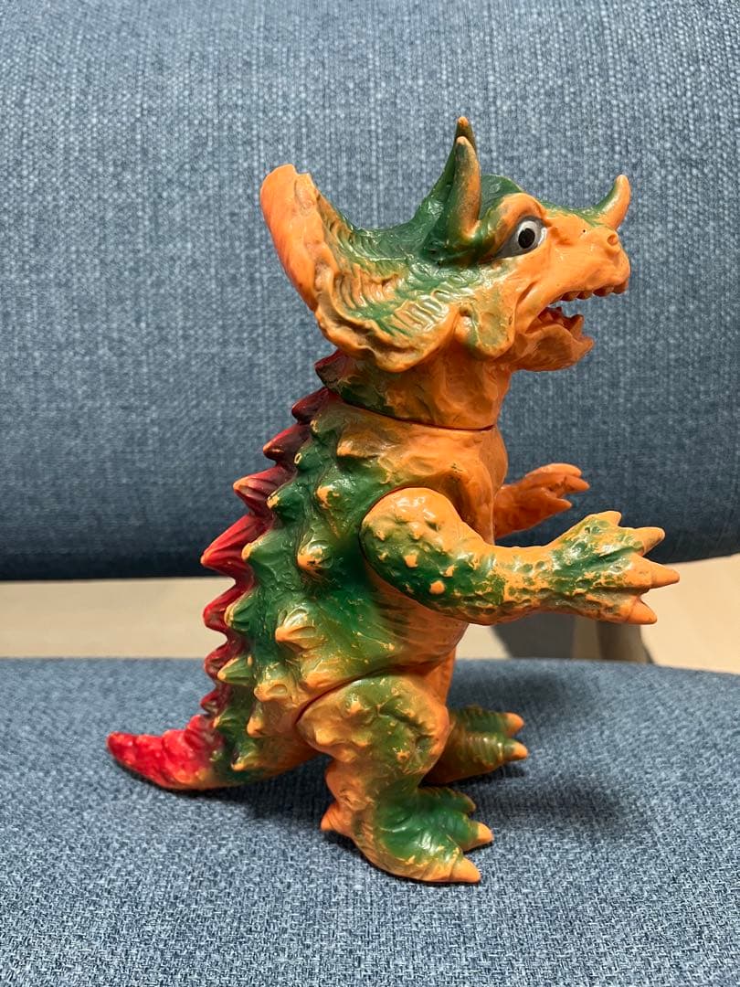 トリケラン ソフビ 三浦トーイ パチ怪獣 昭和レトロ マルサン