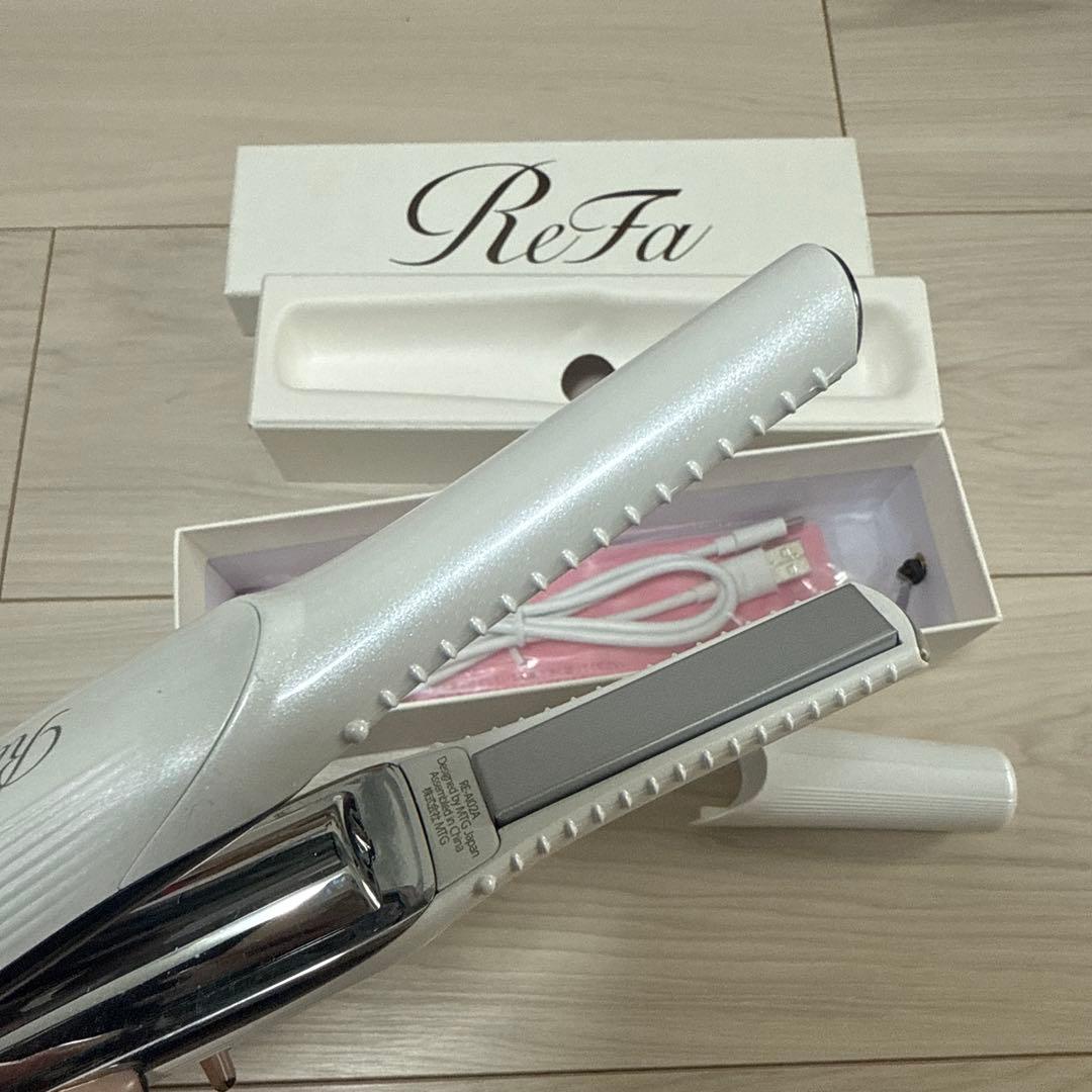 ReFa 充電式ヘアアイロン ホワイト