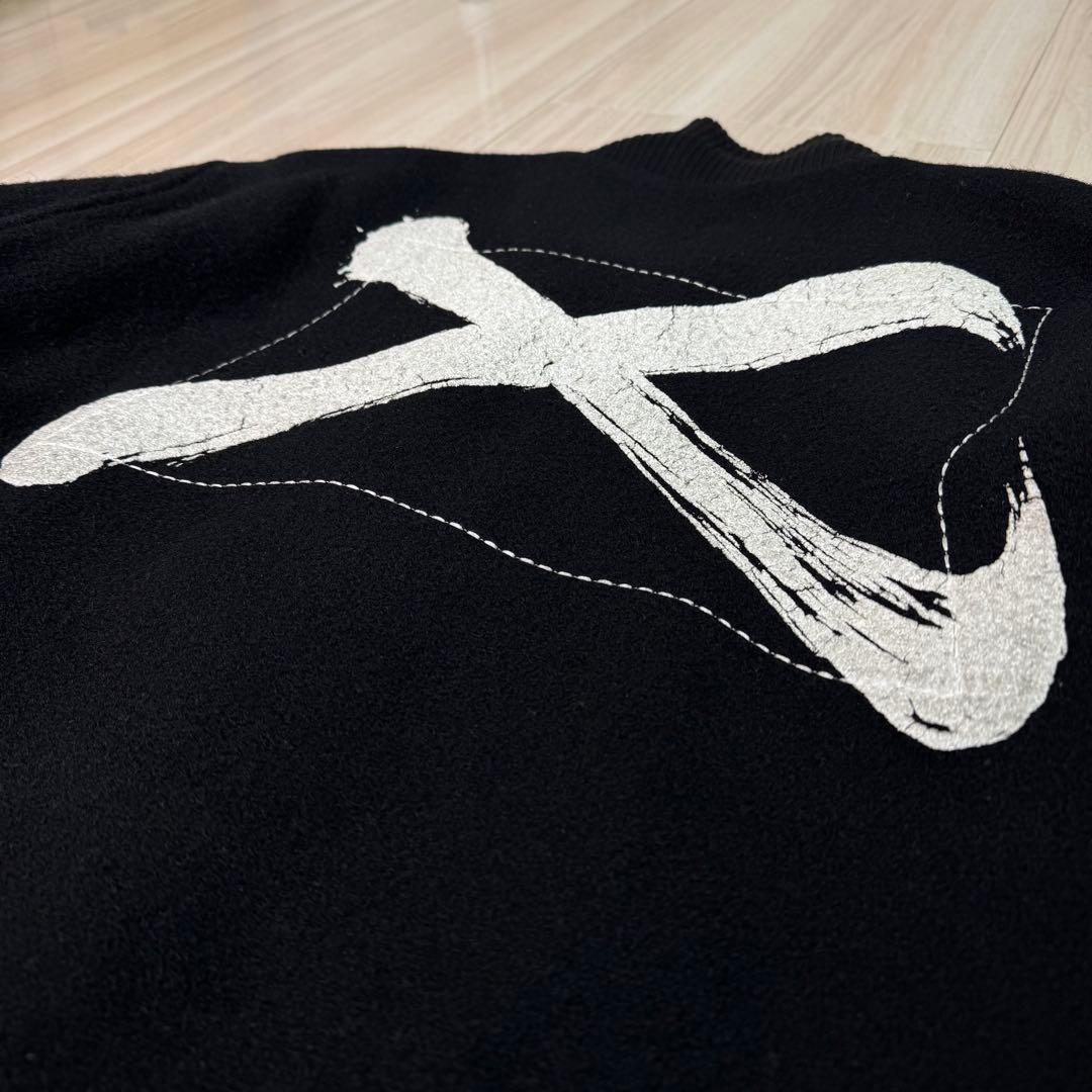 【タツヤ】GDC スタジャン L 黒 ウール100% 身幅広め アーカイブ