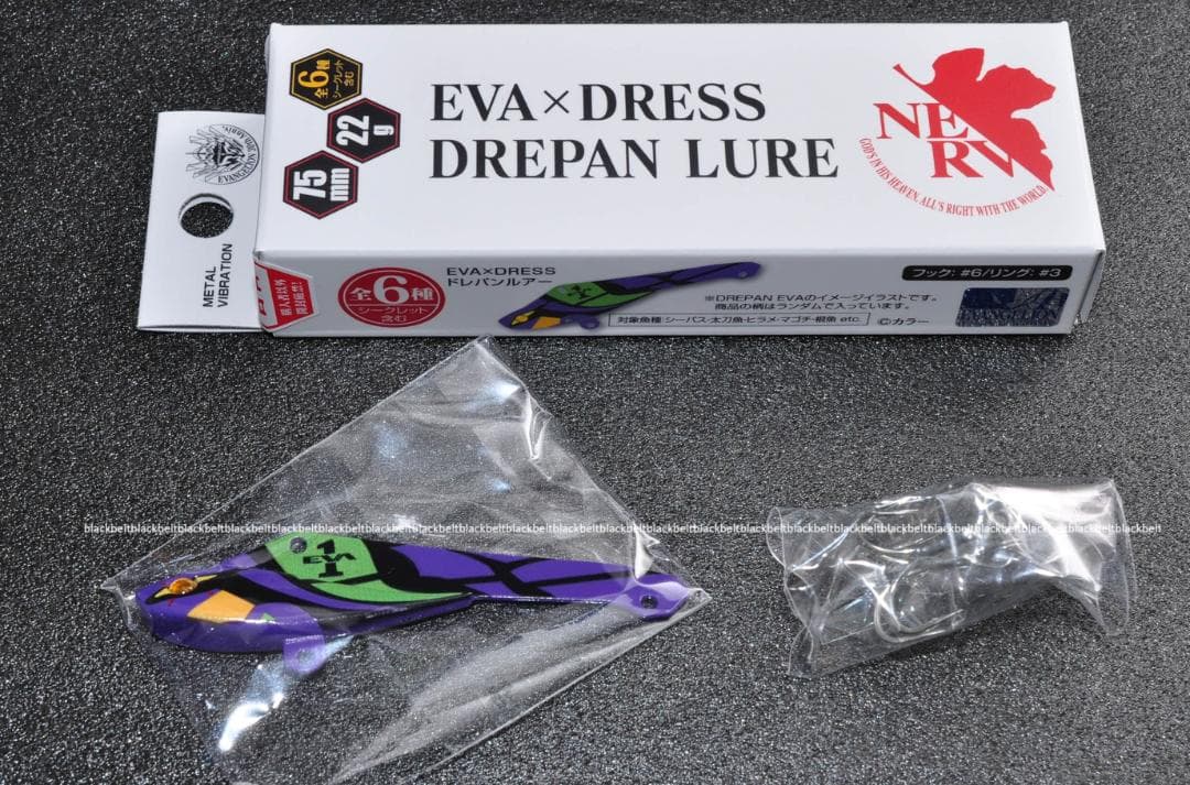 エヴァンゲリオン　ドレパンルアー　EVA×DRESS 5個セット　未使用