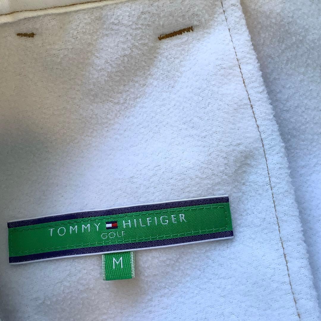 新品★トミーヒルフィガーゴルフ★ウィンドプルーフミニスカート裏起毛ボア★キャメル