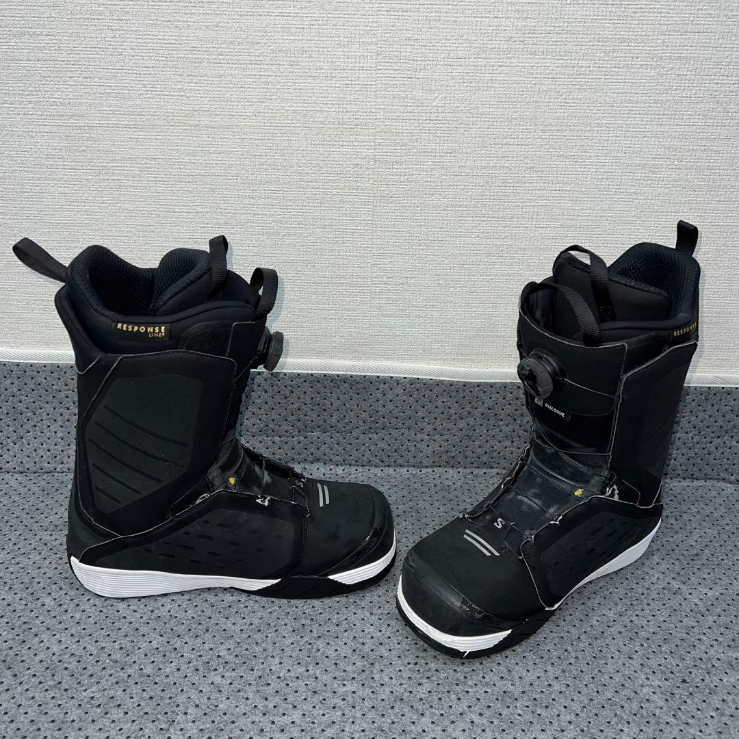 使用感あり28cm SALOMON DIALOGUE BOAブーツ
