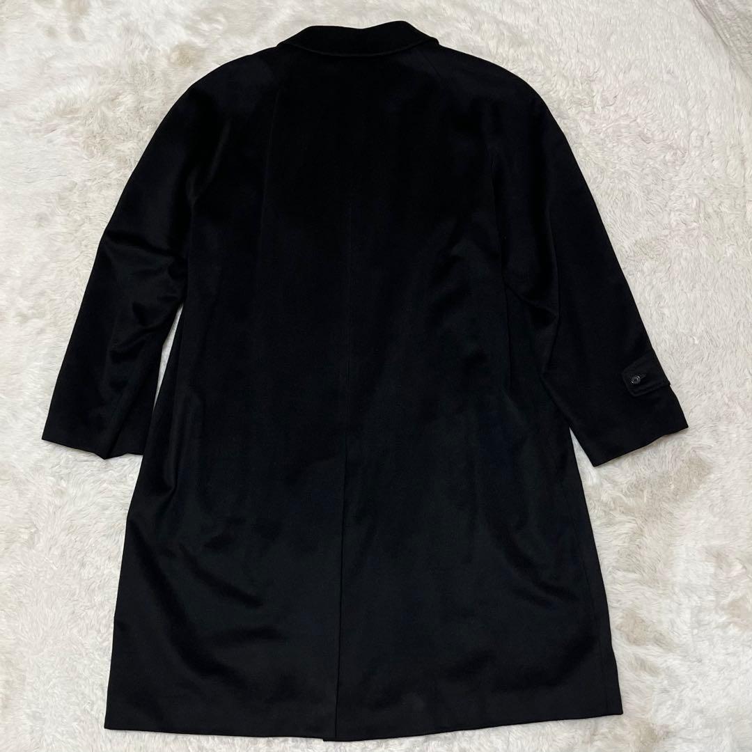 美品 メンズ GIULIANO GROSSONIピュアカシミヤ ロングコート