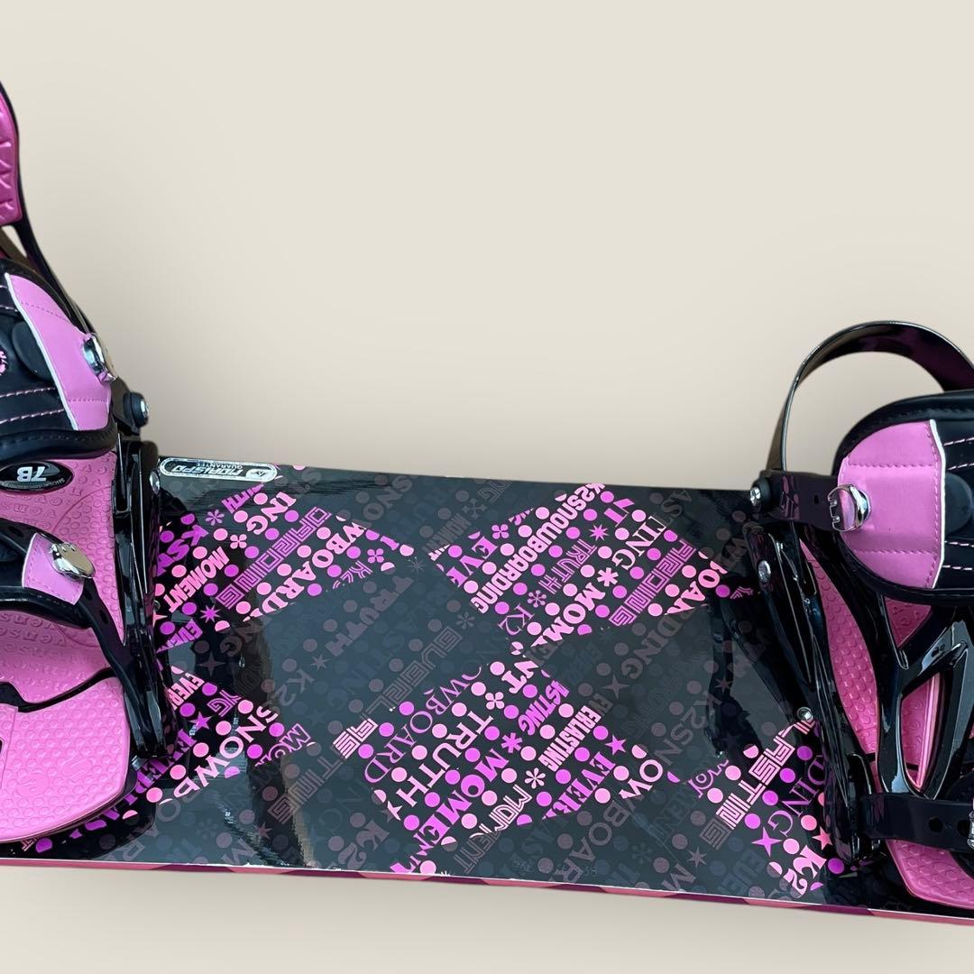 K2 スノーボード138cm ビンディング ブーツ23cm moment セット