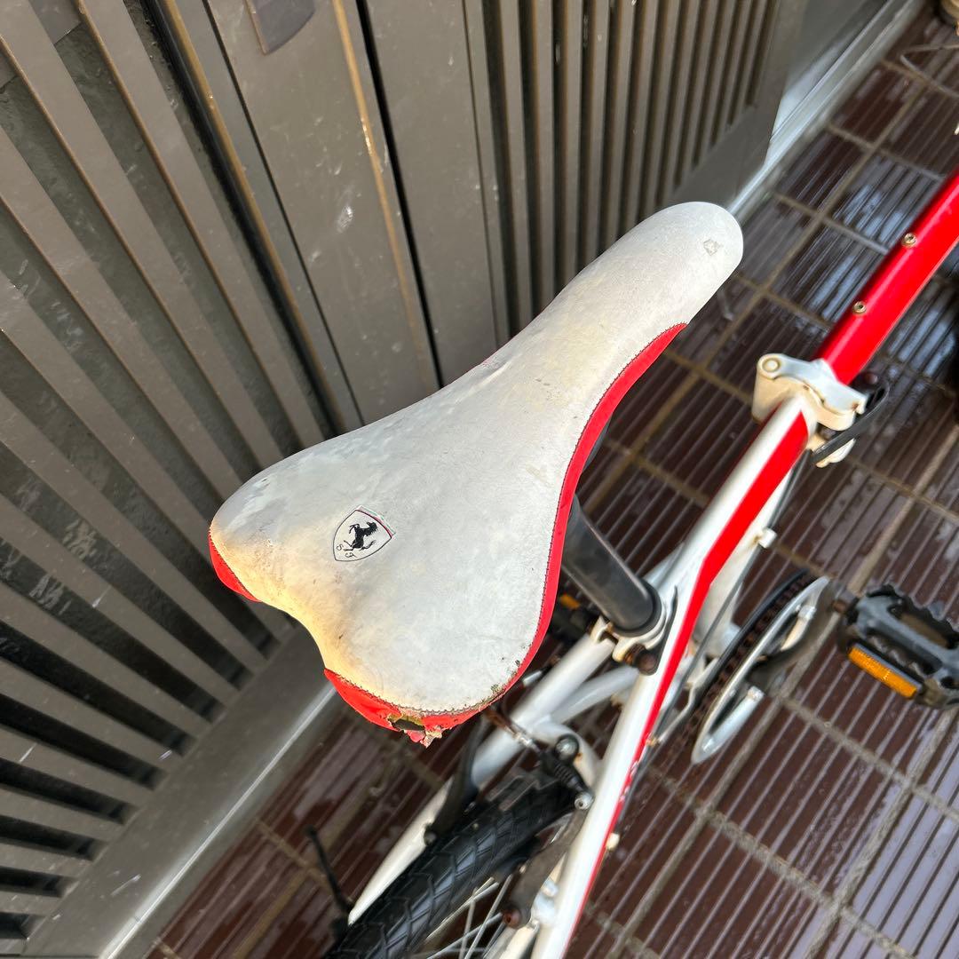 Ferrari(フェラーリ) レッド 折りたたみ自転車 20インチ シマノ7速