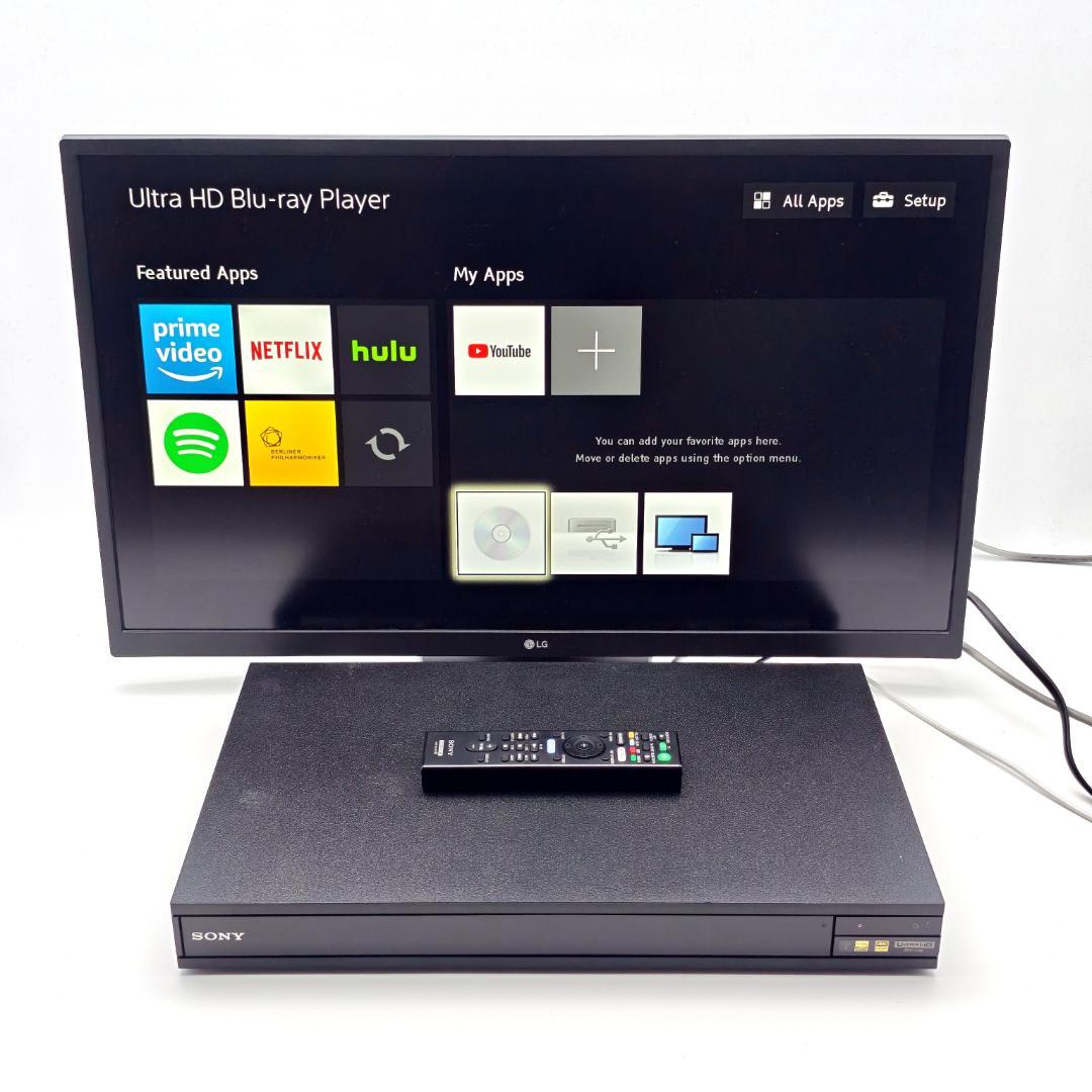SONY 4K ULTRA HD BDプレーヤー UBP-X800 北米仕様