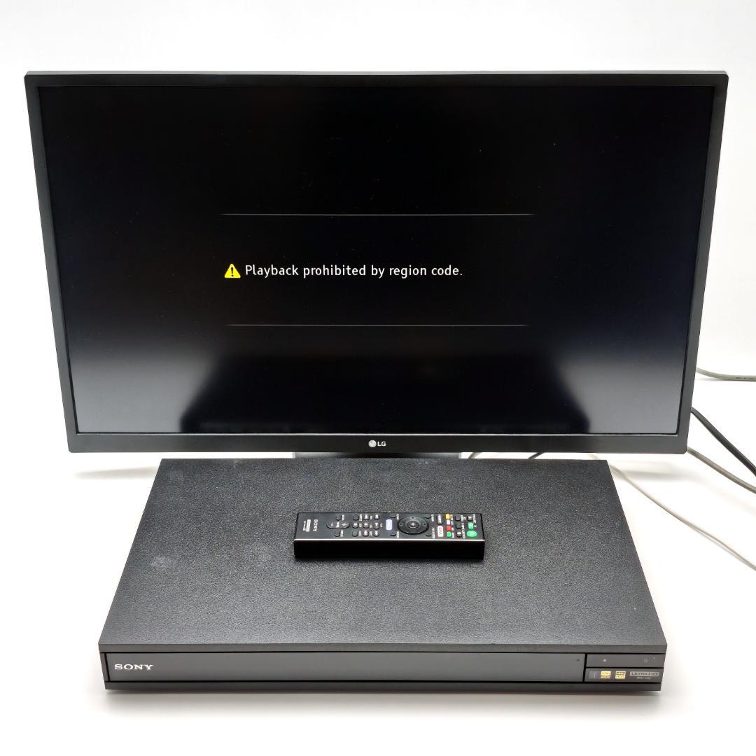 SONY 4K ULTRA HD BDプレーヤー UBP-X800 北米仕様