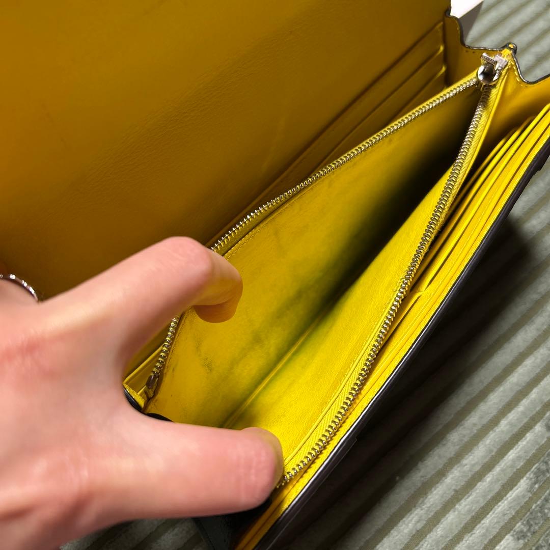 CÉLINE レザー長財布