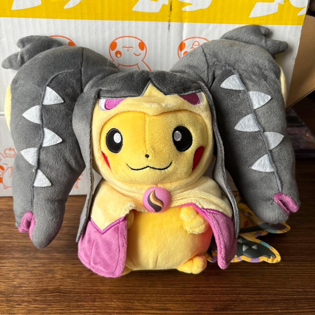 ポケモン メガクチート ポンチョを着たピカチュウ マスコット 美品