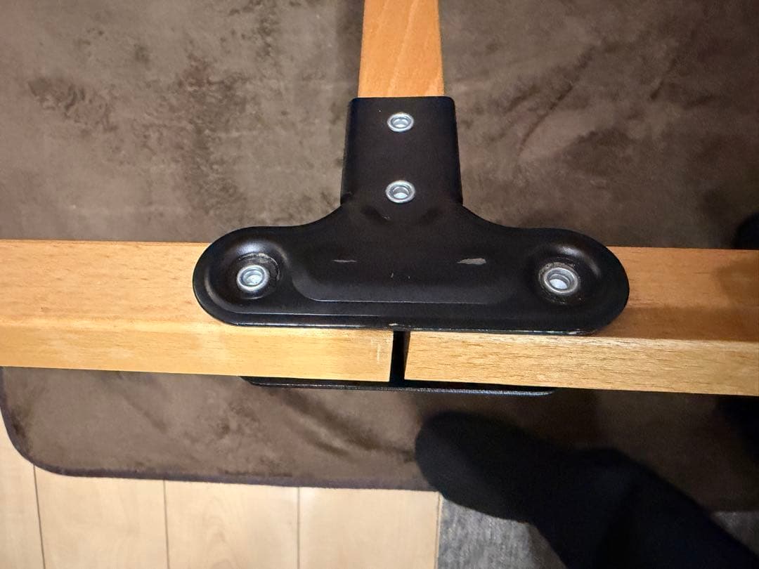 TOMOUNT ウッドロールトップテーブル 120cm