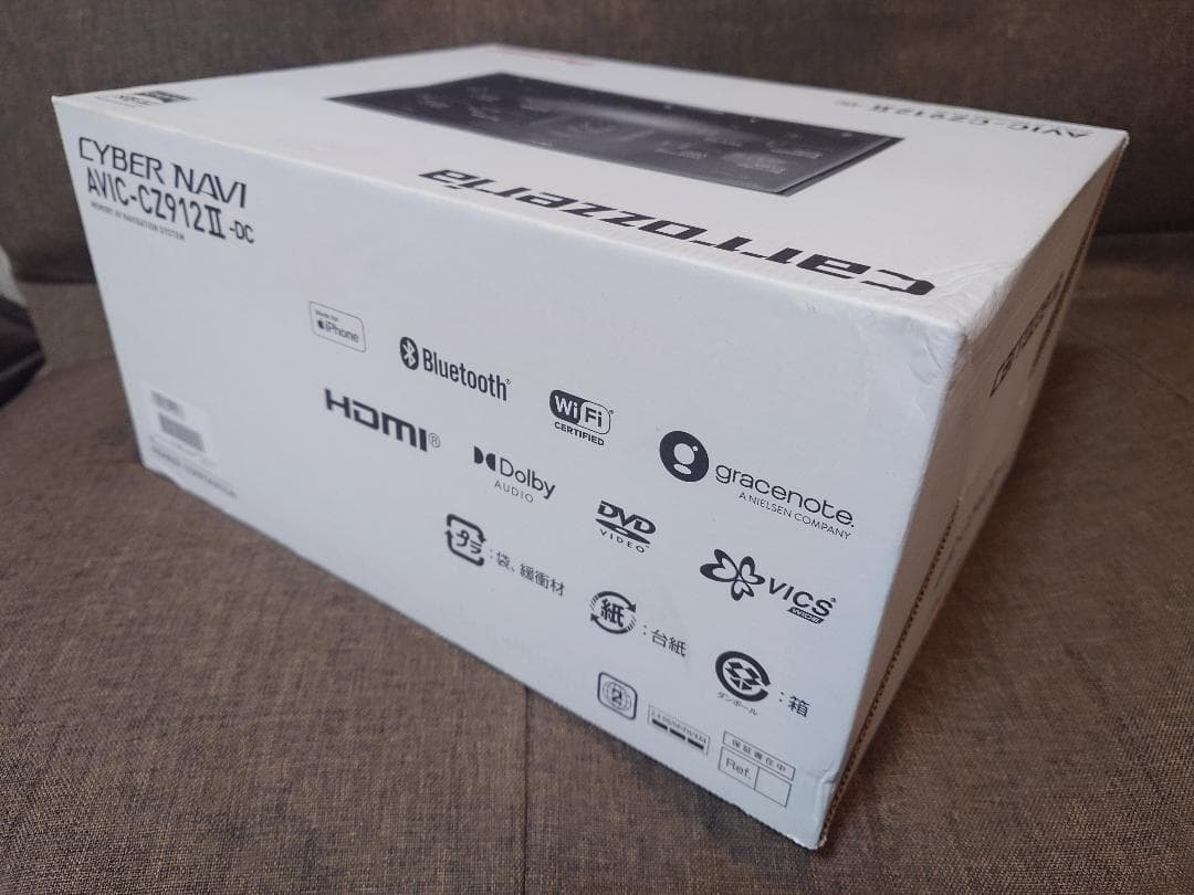 Pioneerカロッツェリア サイバーナビAVIC-CZ912-DC 新品未使用