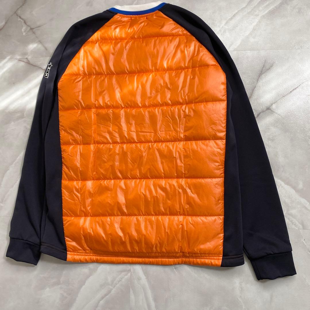A17670 極美品 アルチヴィオ 24AW 中綿切り替えプルオーバー 橙 48