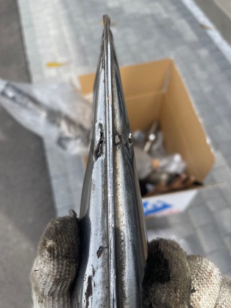 ビンテージハーレー BUCO フィッシュテールチップ フィッシュテール