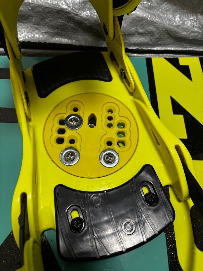 ZUMA イエロービンディング スノーボード、ブーツ、ケース4点セット