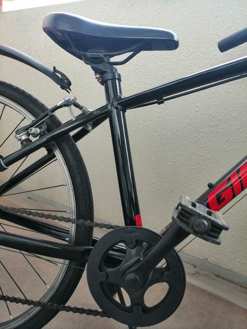 【岡山県】引取限定　ジャイアント　エスケープジュニア 24インチ 黒 自転車本体