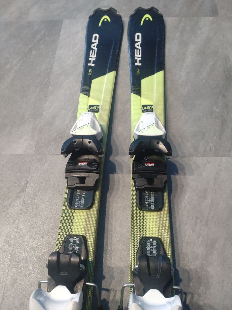 HEAD V-SHAPE スキー板　107センチ