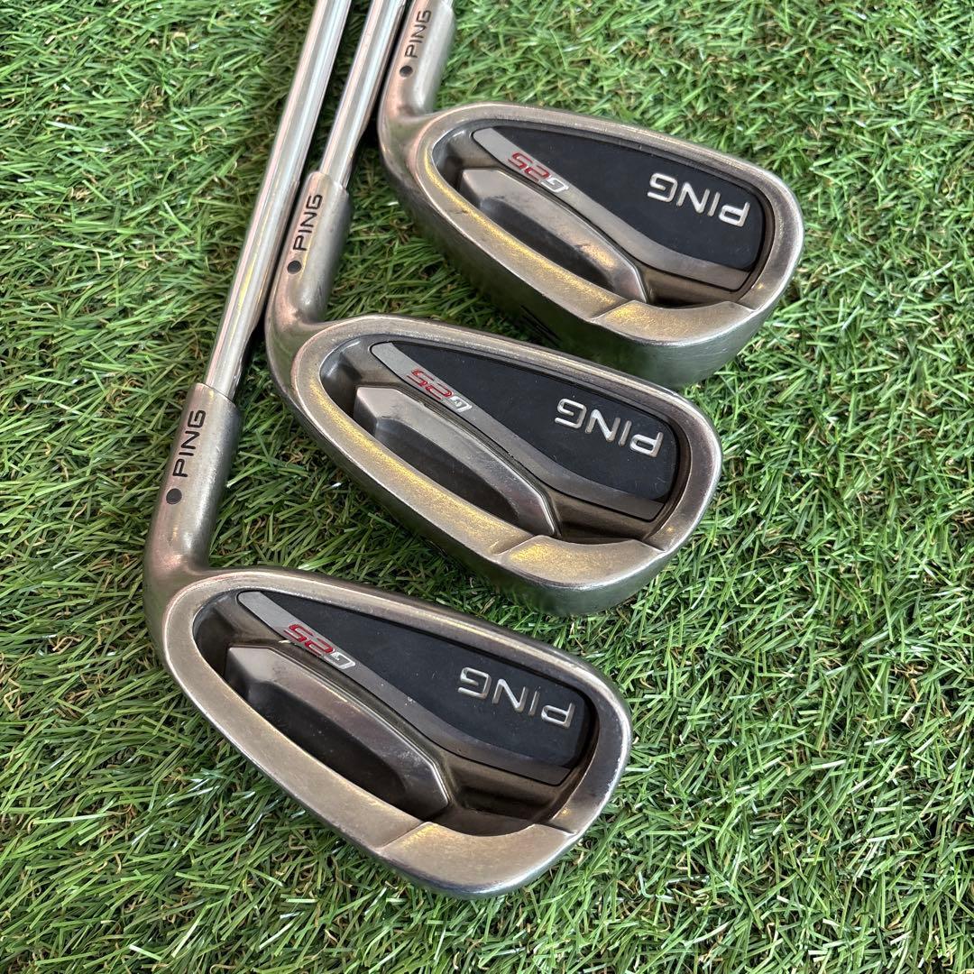 ‼️ピン G25 アイアン NS950 S 6本セット ブラックドット 名器‼️