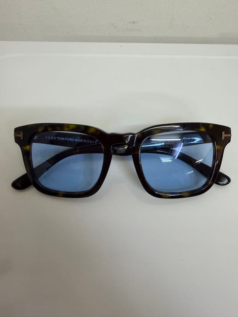 TOM FORD TF751 Dax 52N べっ甲 サングラス メガネ　度なし