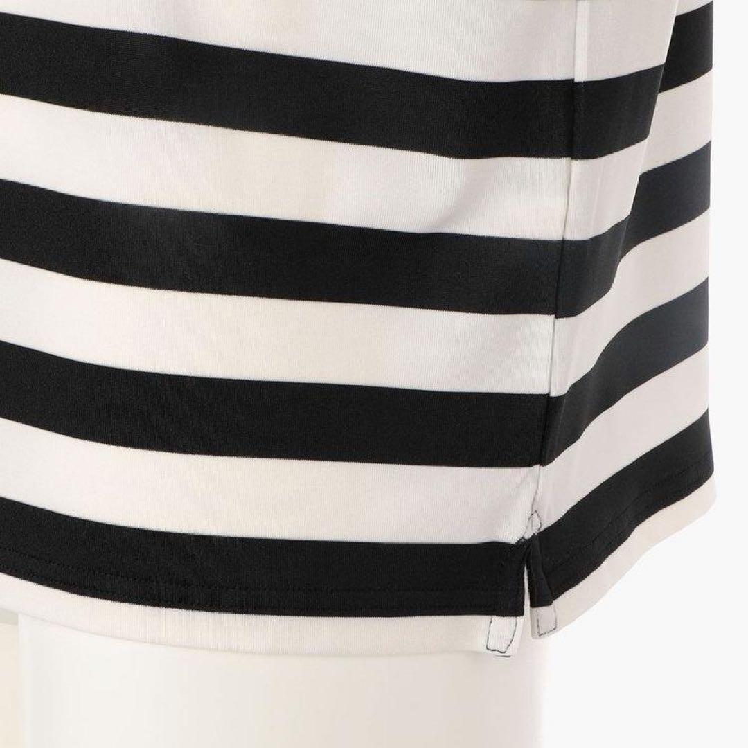 【新品・タグ付き】BRIEFING メンズ モックネック ネオン ボーダー M