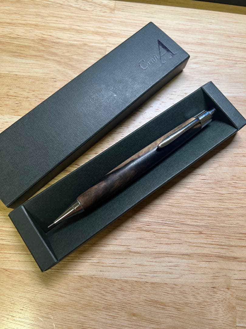 クラフトエー 黒柿 シャーペン MP202 芯経0.5 - メルカリ