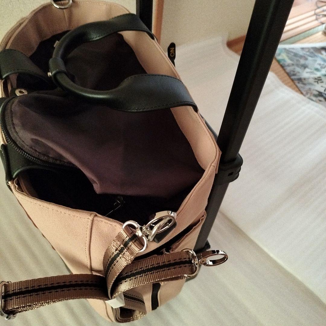 スワニーキャリーバックベージュ