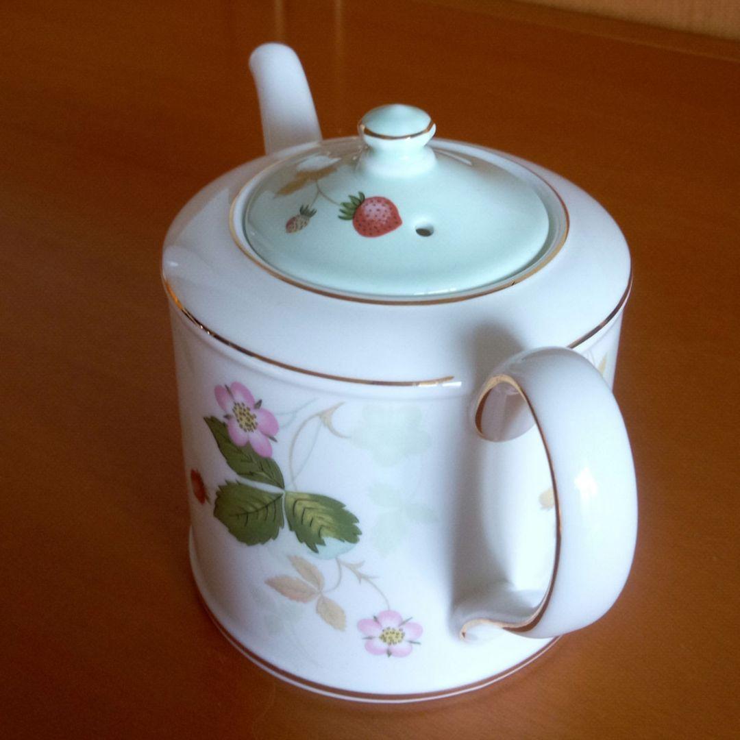 ウェッジウッド ワイルドストロベリー ジャパニーズティーセット